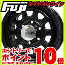 エントリーでポイント10倍 9/01 09:59まで 【送料無料 NV350キャラバン】 195/80R15 15インチ MORITA モリタ MRTデイトナ ブラック 6.0J 6.00-15 GOODYEAR グッドイヤー EAGLE 1 NASCAR LT(限定) サマータイヤ ホイール4本セット フジコーポレーション
