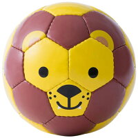 アニマルボール(BSFZOO06-01) サッカーボール　1号球　ミニボール ライオン スフィーダ(sfida)の画像