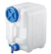 給水タンク ポリタンク コック付広口タイプ（20L）「3059500」飲料水・キャンプに
