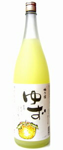 【柚子酒】梅乃宿　ゆず酒　8度　1800ml　【梅の宿】【梅乃宿酒造】【ゆずリキュール】...:fujiwaraya-01:10000123