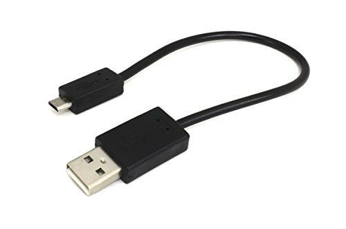 〔充電専用〕2A出力USBケーブル20cm ブラック QX-041BK...:fujix:10517856