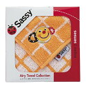 〔ギフト〕Sassy(ライセンス) ミニタオル/オレンジ/箱入り NZSA5456【代引不可】