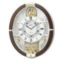 【送料無料】SEIKO セイコークロック 電波クロック からくり掛時計 ウエーブシンフォニー RE575B【代引不可】