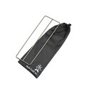 BushCraft ブッシュクラフト たき火ゴトク S (純チタン中空パイプ) 10-03-orig-0004【代引不可】【北海道・沖縄・離島配送不可】