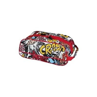 AZROF(アズロフ) シューズケース コミックレッド 03【代引不可】の画像