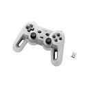 エレコム 超高性能ワイヤレスゲームパッド 13ボタン Xinput 振動 連射 高耐久 ホワイト JC-U4113SWH