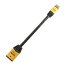 HORIC HDMI-HDMI MINI変換アダプタ 7cm ゴールド HCFM07-331GD【代引不可】