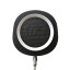 【送料無料】iui audio ウーファー搭載ポータブルスピーカー BeYo(ビーヨ) ブラック×シルバー TR-4265/BKSV【代引不可】