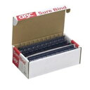アコ・ブランズ バインドとじ具 CS25A4 青 100本【代引不可】