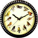 ◆野鳥の声で時間を知らせる「愛鳥時計」