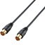 エレコム アンテナケーブル S-S型 3m ブラック AV-ATSS30BK【代引不可】