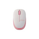 エレコム ワイヤレスマウス BlueLED 3ボタン ふわっと軽い 小型軽量 50g ピンク M-BL20DBPN【代引不可】