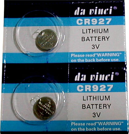 リチウム電池(lithium battery)CR927（2個セット）