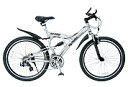 【送料無料】26インチ アルミ マウンテンバイクMTB 18段変速 WサスM960