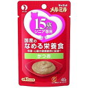 (まとめ買い)ペットライン キャネット メルミル 15歳から かつお 40g 猫用 キャットフード 〔×24〕【代引不可】【北海道・沖縄・離島配送不可】