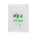 規格袋ひも付 16号100枚入03LLD透明 LK16 〔まとめ買い(15袋×5ケース)合計75袋セット〕 38-473【代引不可】【北海道・沖縄・離島配送不可】