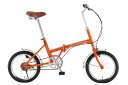 【送料無料】 FIELD CHAMP365(フィールドチャンプ365) 16インチ折りたたみ自転車 ベーシック FDB16 No.72935