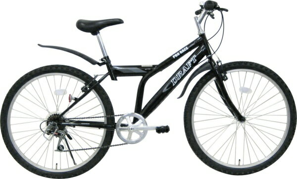 【送料無料】DRAFT(ドラフト) 26インチ MTB（マウンテンバイク） 6段変速 MG-MTF266 3カラー【代引不可】の画像