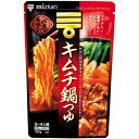 ミツカン 〆まで美味しいキムチ鍋つゆストレート 750g×12個入り (1ケース) (KT)