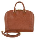 LOUIS VUITTON ルイ・ヴィトン エピ アルマ ハンドバッグ ケニアブラウン M52143 レディース【中古】【送料無料】