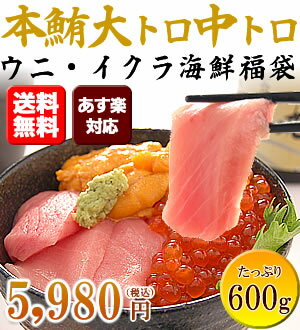 【お中元】【送料無料】本マグロ大トロ、本マグロ中トロ、無添加...