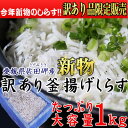 【訳あり】 愛媛県産 「新物」釜揚げしらす1kg ランキングお取り寄せ