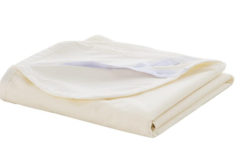 防水シーツ セミダブル 介護 敷きパッド 125x205cm おねしょシーツ 洗える 防水パット オールシーズン 防水カバー 失禁対策 4隅ゴム付き アイボリー