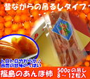 福島特産『あんぽ柿(梁川五十沢地区産)昔ながらの吊るしタイプ』(500g 8~12粒入)【あす楽対応_東北】【あす楽対応_関東】【あす楽対応_甲信越】【あす楽対応_北陸】【あす楽対応_東海】【あす楽対応_近畿】10P24feb10