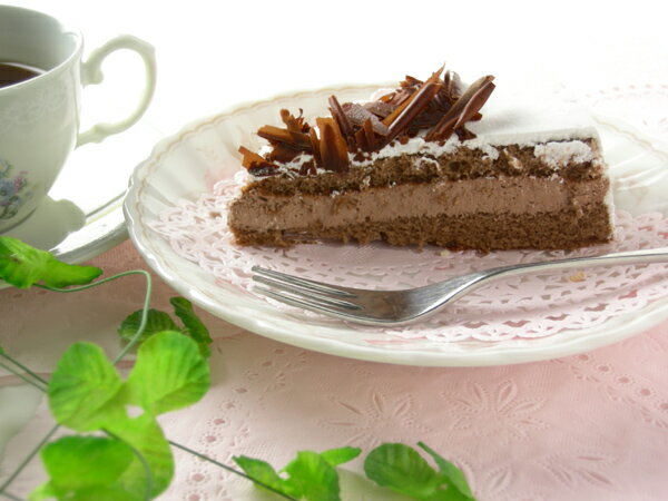 『チョコレートババロアケーキ(7号 21cm)』甘さの中にも上品な大人の味と口の中にとろけ…...:fukushimaya:10000379