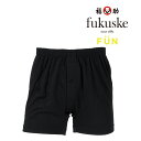 ポイント10倍 福助 公式 メンズ fukuske FUN 天竺 ニットトランクス 453P2403Mサイズ Lサイズ LLサイズ 無地 インナー アンダーウェア パンツ 肌着 下着 紳士 フクスケ fukuske