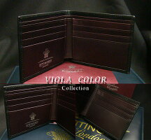 【ETTINGER/エッティンガー】VIOLACOLOR(ビルフォールド)030CJRBLACK/VIOLA(メンズ/レザー/ウォレット/二つ折り財布)【楽ギフ_包装】【あす楽対応】