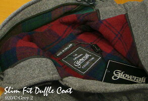 【Gloverall/グローバーオール】スリムフィットダッフルコート