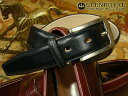 yGLENROYALzBRIDLE LEATHER DRESS BELT(BLACK)/OCExg06-5480-BLACK yyMt_zy..