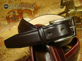 【GLENROYAL/グレンロイヤル】DRESSYCALFLEATHERBELT/ベルト(BROWN)06-5608-BROWNブラウン(ドレッシーカーフレザーベルト/メンズ/革製)【楽ギフ_包装】【あす楽対応】