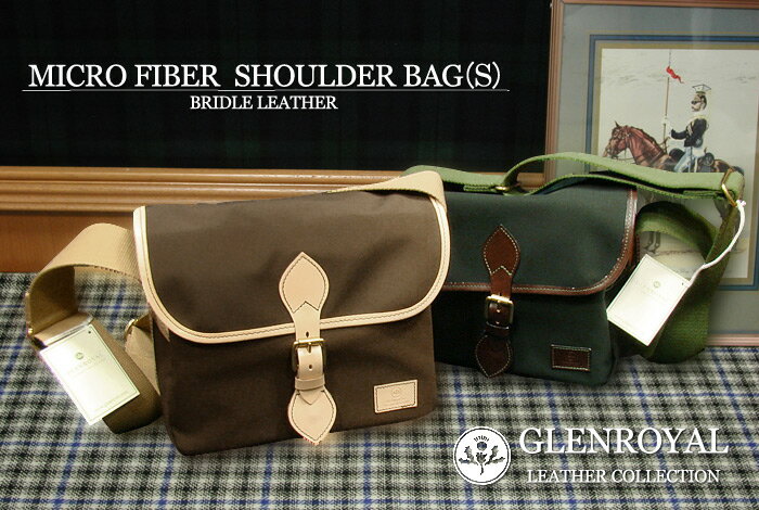 【グレンロイヤル/GLENROYAL】マイクロファイバー・ MICRO FIBER　SHOULDER BAG(S)/ショルダーバッグ02-6195売り切れ表示の場合でも、メーカーにお取り寄せできる場合もあります、お気軽にお問い合わせください