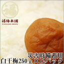 【送料無料】災害時備蓄用 白干梅 250g×12パック(3kg)