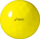 <アシックス> グラウンド・ゴルフボール シャトル クリアボール ディンプルSH GGG325-04 イエロー
