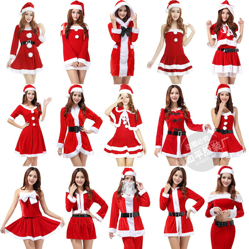 【あす楽】サンタワンピース クリスマスドレス 女性用 クリスマス サンタ サンタクロース |コスプレ 衣装 仮装 コスチューム ワンピース