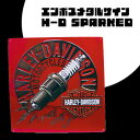【 エンボスメタルサイン31 】H-D SPARKED【 ハーレーダヴィッドソン ハーレーダビットソン 】【 看板 メタルサイン アメ雑 アメリカン雑貨 ガレージ 】