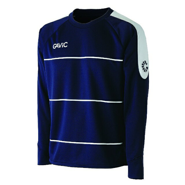 GAVIC GA0615 AKウォーミングトップ NVY/WHT（NVWH） (ガビック サッカー フットサル)の画像