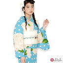 浴衣 単品「ジュエルバラ」ふりふオリジナル レディース 女性...