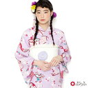浴衣 単品「ジュビリー」ふりふオリジナル レディース ゆかた...