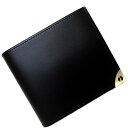 【送料無料】 ダンヒル 二つ折り 財布 黒 WN3010A コンパクト 未使用 レザー 中古 dunhill 定番 人気 メンズ 二つ折り財布 男性 ブラック シルバー金具 革 カーフレザー 小銭入れ有 無地 ワンポイント ロゴ シンプル dマーク コンパクトウォレット 折り財布 本物 鑑定済み