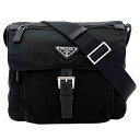【送料無料】プラダ ショルダーバッグ ブラック テスート BT8994 美品 ナイロン レザー 中古 PRADA ポコノ フラップ 軽量 ヴィンテージ シンプル 三角 ロゴ プレート 定番 人気 オシャレ プレゼント 女性 レディース 大容量 通勤 通学 無地 斜め掛け 肩掛け 本物 鑑定済み