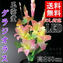 盆提灯 盆ちょうちん 玉雲堂【ルミナス グラジオラス #1 電気コード式LED 高さ50cm】【初盆】【新盆】【グランドルミナス】【蓮華灯】【お盆】【提灯】【送料無料】