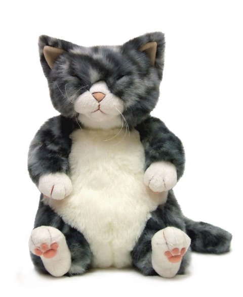 Cuddly(カドリー） ねこのぬいぐるみ　猫の「コジロー　Kojiro」サバトラ【送料無料（沖縄県・離島は除く）】【smtb-TD】★即納可★【送料無料/ギフトラッピング無料/セール価格】