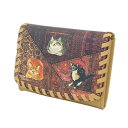 【マンハッタナーズ】 猫とカーペット 二つ折り小銭入れ(財布/ネコ)【送料無料(沖縄県・離島は除く)】【smtb-TD】【saitama】