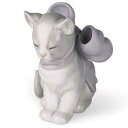 正規品【NAO】リボンの仔猫(ねこ リヤドロ姉妹ブランド)(置物 インテリア ポーセリン人形)【送料無料(沖縄県は除く)】【smtb-TD】【お取り寄せ商品(通常10日前後)】