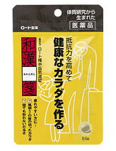 ★税抜5000円以上で送料無料★【第2類医薬品】和漢箋（わかんせん）ロート補中益気湯錠84錠(1週間分)