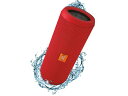 【送料込】防水(IPX5対応)!ワイヤレスBluetooth対応、小型・高音質スピーカーJBL FLIP3 レッド【JBL FLIP3 RED】国内正規品